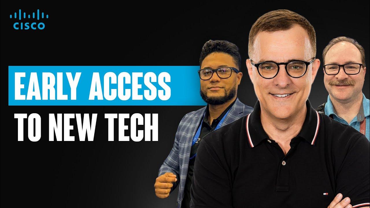 Want exclusive early access to Cisco Technologies for free? Join the Insiders!