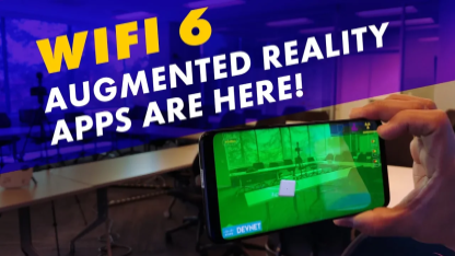 Wi-Fi 6 Augmented Reality Demo: 802.11ax wifi 6 changes the game!