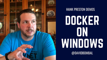 Docker on Windows: How to set up for NetDevOps: bash, git, Python, Atom, Postman, Docker: Part 4