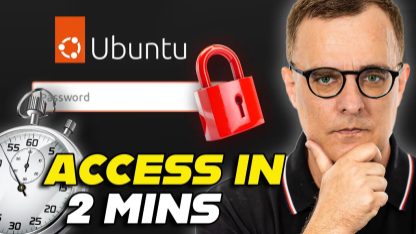 RESET your Forgotten Linux (Ubuntu) Password in 2 minutes