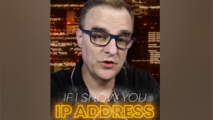 Don’t DDoS my new server please! Here’s it’s my IP address 😱 #shorts #ip #starlink #iphone