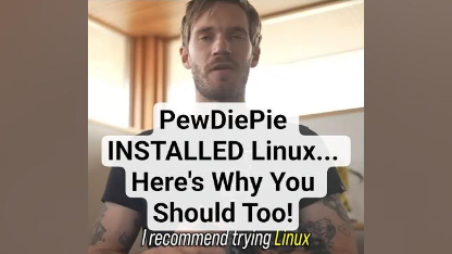 PewDiePie INSTALLED Linux… Here’s Why You Should Too!