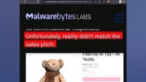 AI Teddy Bear Goes ROGUE