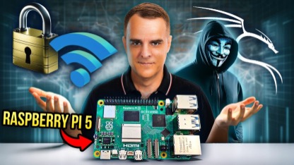 Raspberry Pi 5 Kali Linux install in 10 minutes (with WiFi hacking)